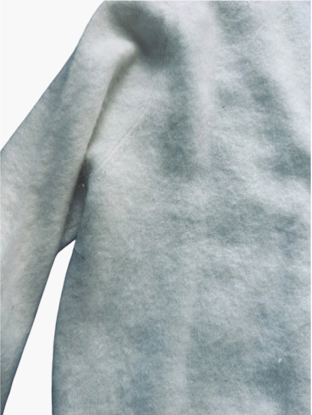 LILYSILK Hestia 100% Brushed Cashmere Cardigan Ivory Cream Women’s L - Picture 8 of 11